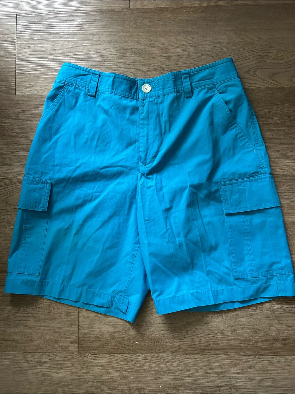 LAUREN Ralph Lauren Turquoise Bermuda Cargo Shorts - Size 4 0346